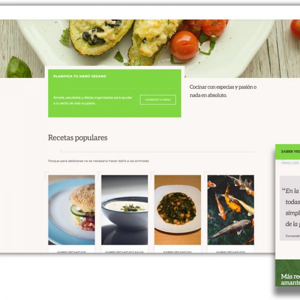Zasber Vegano - Zas de cocina